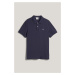 POLOKOŠEĽA GANT REG SHIELD SS PIQUE POLO EVENING BLUE