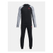 Šedo-čierna chlapčenská tepláková súprava Under Armour UA Rival Fleece Suit
