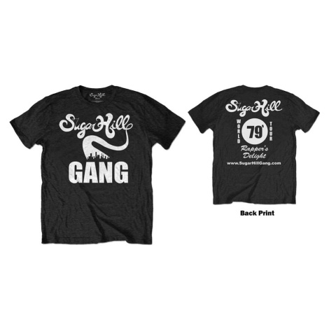 The Sugarhill Gang tričko Rappers Delight Tour Čierna
