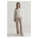 SVETER GANT TEXTURED KNIT C-NECK CREAM