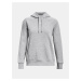 Svetlosivá mikina s kapucňou Under Armour UA Rival Fleece Hoodie