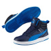 Puma REBOUND STREET V2 FUR JR Detská zimná obuv, modrá, veľkosť 36