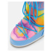 Dievčenské vysoké zimné topánky MOON BOOT Icon Tie Dye Jr alaskan blue