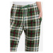 Pyžamové nohavice Italian Fashion Zonda - dlhé bavlnené Zelená