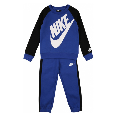 Nike Sportswear Joggingová súprava 'Futura Crew'  modrá / čierna / biela
