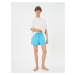 Koton Beach Shorts Water-Changing Tied Waist Mesh Lined
