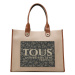 TOUS Kabelka Shopper Xl Amaya K Icon 2001660243 Béžová