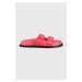 Šľapky Tommy Jeans FANCY SANDAL dámske, ružová farba, EN0EN02136