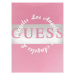 Guess Tričko Logo W3GI38 J1314 Ružová Slim Fit
