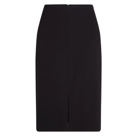 Sukňa Karl Lagerfeld Punto Pencil Skirt Čierna