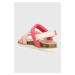 Detské sandále Pepe Jeans Berlin Cloud ružová farba