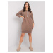 Brown cotton dress by Paulie