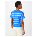 Hurley Funkčné tričko 'OCEANCARE'  modrá / biela