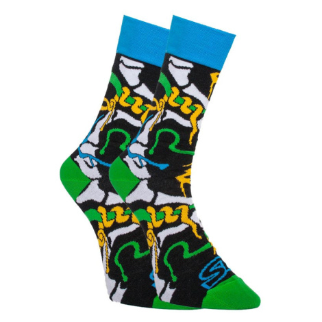Veselé ponožky Styx vysoké jungle (H956) L