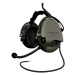 Elektronické chrániče sluchu Supreme Mil-Spec CC Neckband Sordin®, s mikrofónom – Zelená