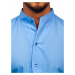 Blankytná pánska košeľa s dlhými rukávmi BOLF 5702