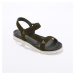 Športové sandále na suchý zips, koža s certifikátom LWG
