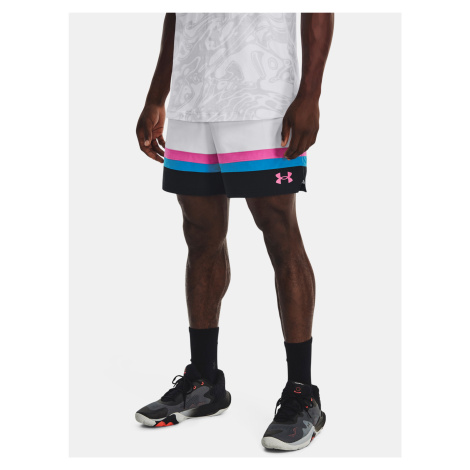 Šortky Under Armour UA Baseline Woven Short II-WHT