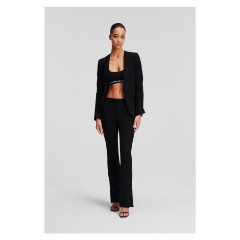 Nohavice Karl Lagerfeld Punto Pants Black