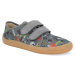 Barefoot plátenky Froddo - Canvas Grey+ šedé