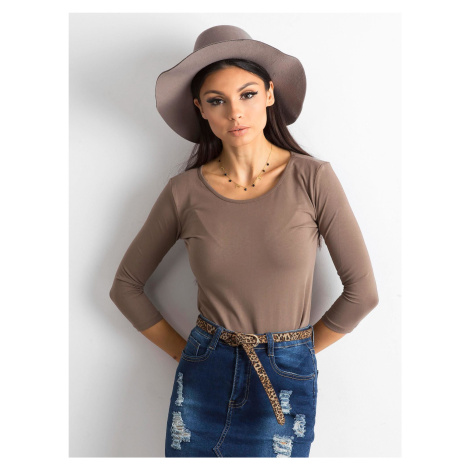 Light brown blouse Mona