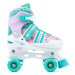 SFR Spectra Adjustable Children's Quad Skates - Pink / Green - UK:1J-4J EU:33-37 US:M2-5