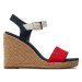 Tommy Hilfiger Espadrilky FW0FW08053 Tmavomodrá