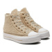 Converse Plátenky Chuck Taylor All Star Lift Platform Sherpa A05509C Béžová