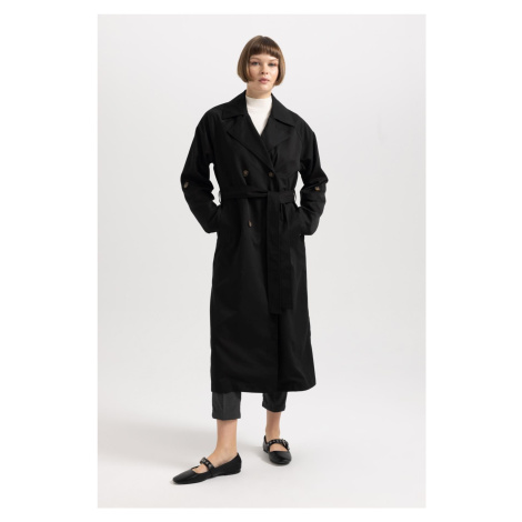 DEFACTO Waterproof Relax Fit Trench Coat