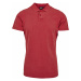 Pánska polokošeľa URBAN CLASSICS Garment Dye Pique Poloshirt red