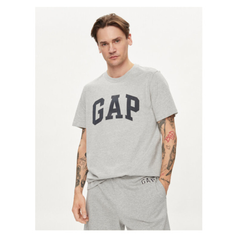 Gap Tričko 856659-00 Sivá Regular Fit