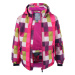 Dievčenská lyžiarska bunda COLOR KIDS Ski jacket AOP, AF 10.000, festival fuchsia I