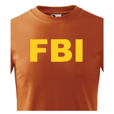 Detské tričko s motívom FBI