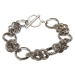 Multiring bracelet - silver color