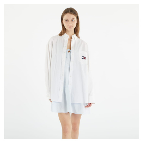 TOMMY JEANS Super Oversized Shirt optic white Tommy Hilfiger