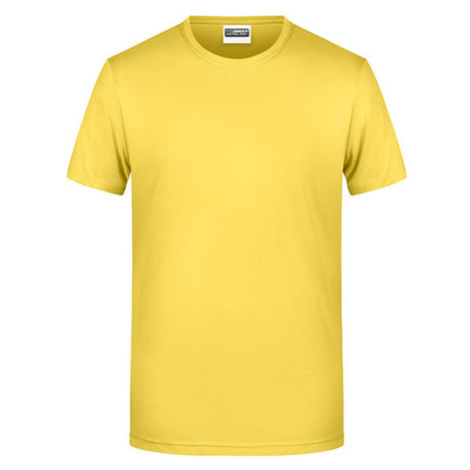 James&amp;Nicholson JN8008 Pánske tričko 8008 Yellow