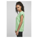 Women's Ghostgreen T-shirt with extended shoulder