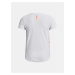 Biele dámske športové tričko Under Armour UA Iso-Chill Laser