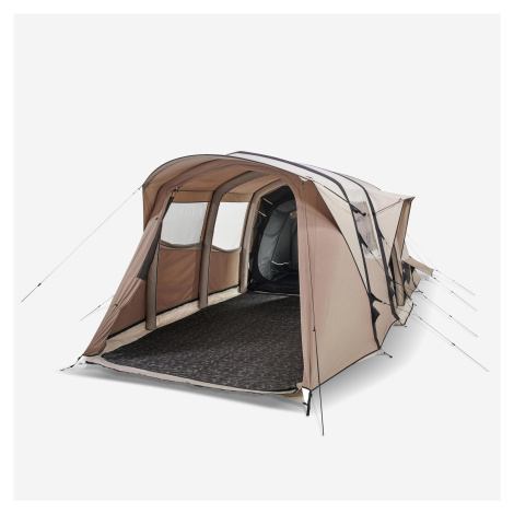 Rodinný nafukovací stan AirSeconds 6.3 Polycoton pre 6 os. QUECHUA
