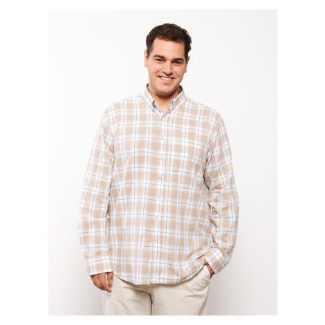 LC Waikiki Regular Fit Long Sleeve Poplin Men's Shirt