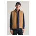 VESTA GANT QUILTED WINDCHEATER VEST ROASTED WALNUT