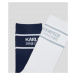 Ponožky Karl Lagerfeld K/ Essential Sport Sock 2Pak Modrá