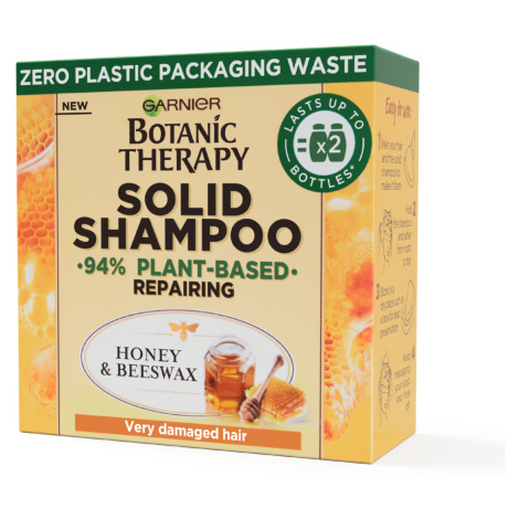 Obnovujúci tuhý šampón Garnier Botanic Therapy Solid Shampoo Honey  a  Beeswax - 60 g + DARČEK Z