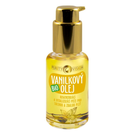 Purity Vision Bio Vanilkový olej pre suchú a zrelú pleť 45 ml