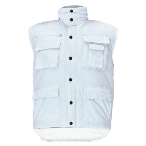 Cerva Triton Pánska zimná vesta 03030028 biela