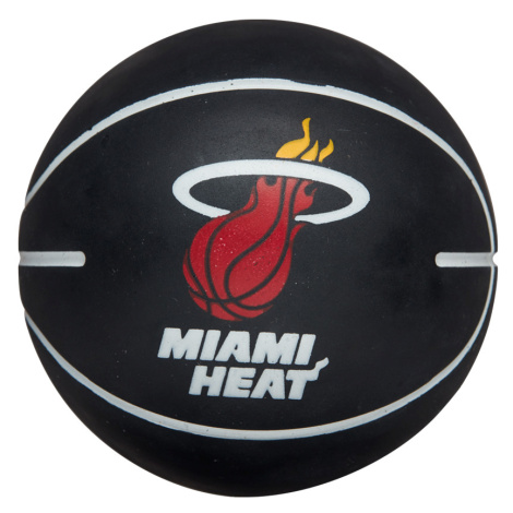 Wilson NBA Dribbler Basketball Miami Heat - Unisex - Lopta Wilson - Čierne - WTB1100PDQMIA