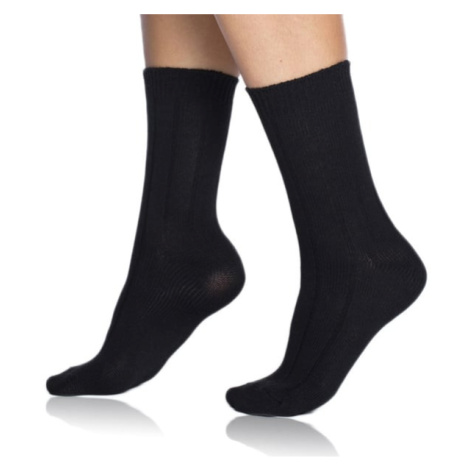 Bellinda BAMBUS CASUAL UNISEX SOCKS - Zimné bambusové ponožky - čierna