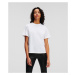 Tričko Karl Lagerfeld Fashion T-Shirt Biela