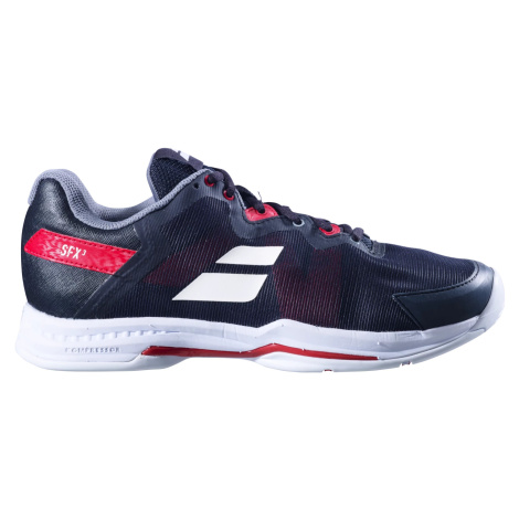 Babolat SFX 3 Men's All Court Tennis Shoes Men Black/Poppy Red EUR 46.5
