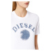 Tričko Diesel T-Reg-G7 T-Shirt Biela
